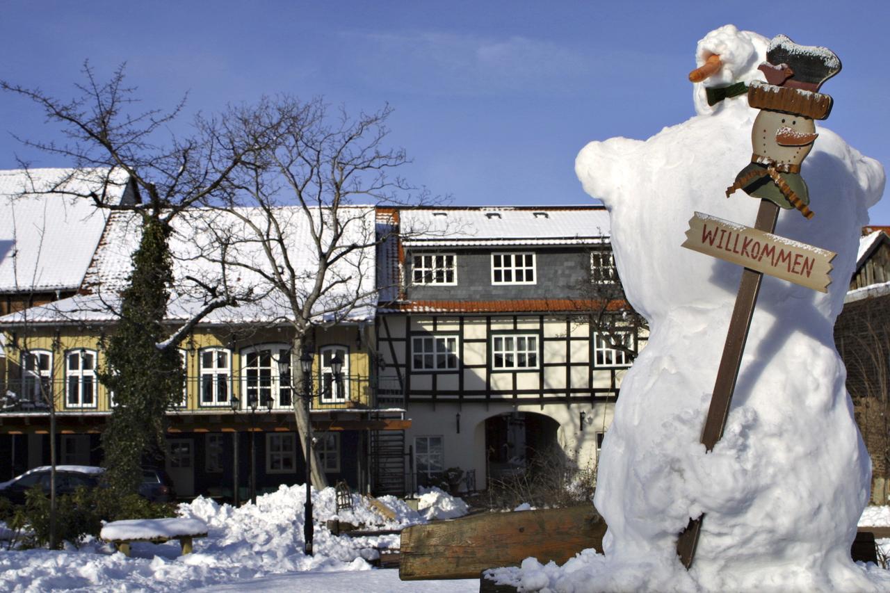 Hotel Am Anger Wernigerode Exterior foto